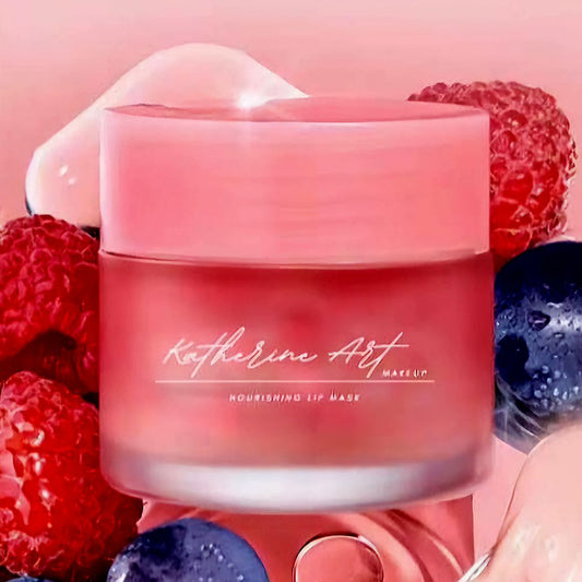 Katherine Art Makeup Lip Sleeping Mask — deeply hydrating overnight lip treatment that nourishes, softens, and restores smoothness while you sleep.
