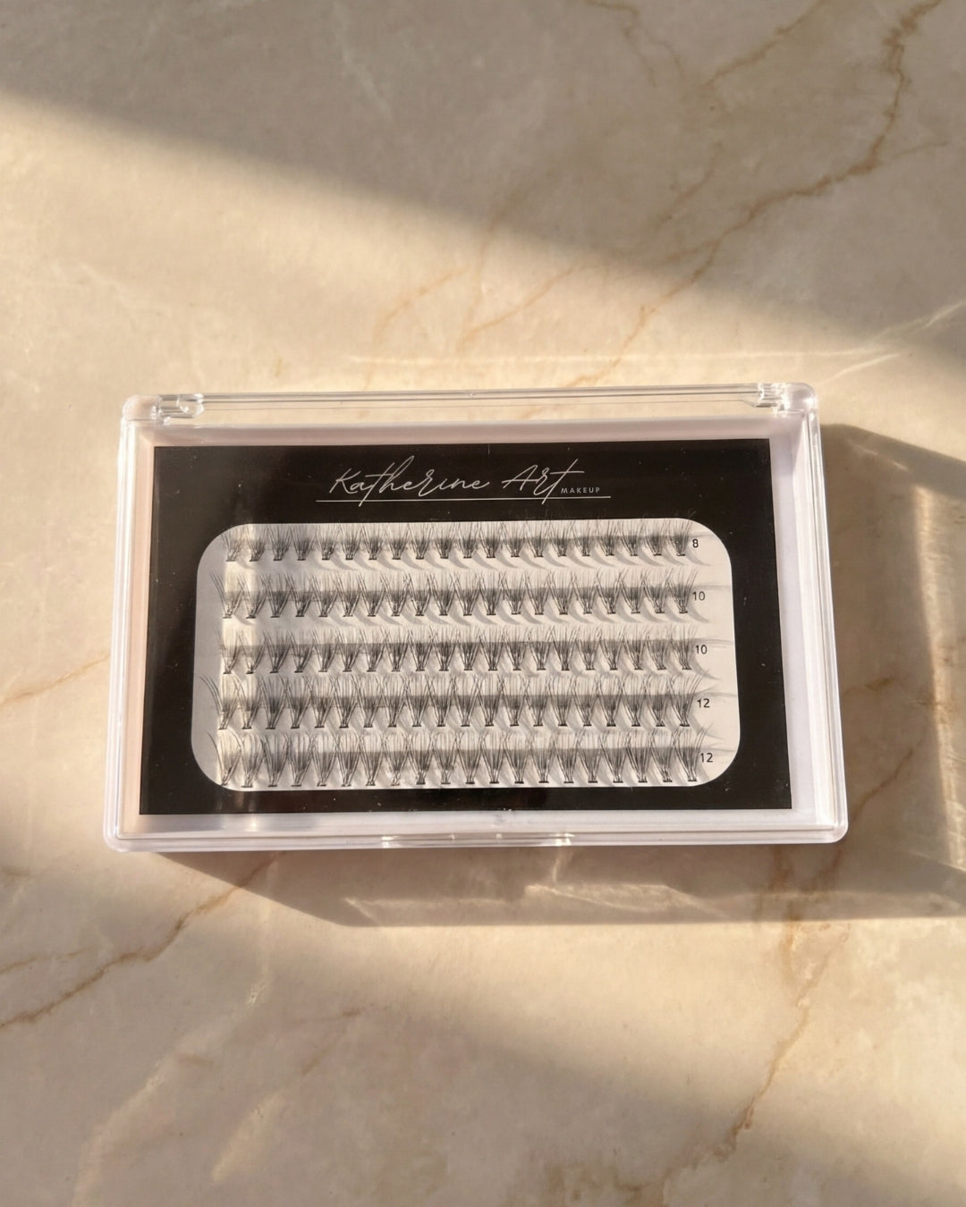 Premium black Russian volume lashes creating full and fluffy eye look